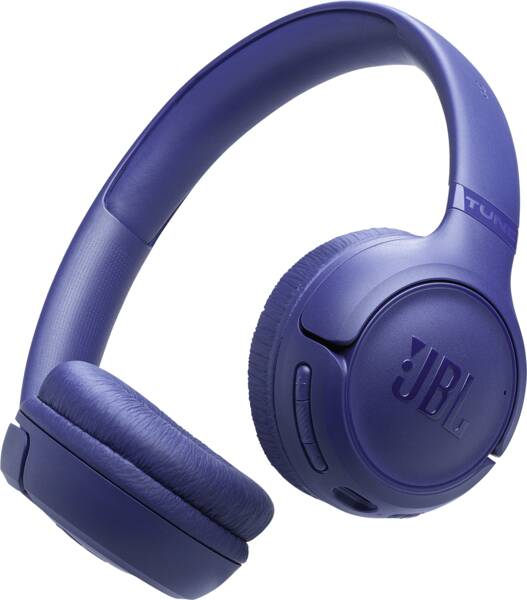 Auriculares inalámbricos - JBL Tune 530BT, Autonomía 76 h, Pure Bass, Plegables, Azul