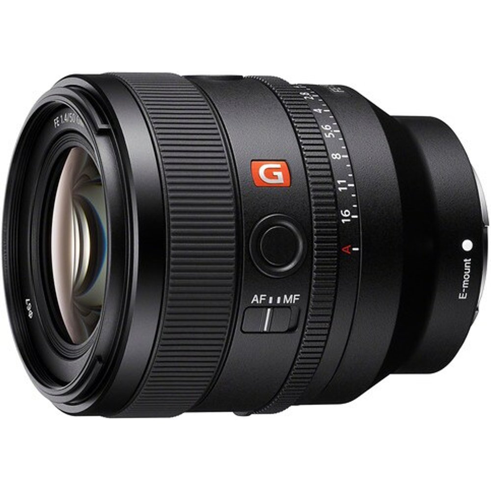Sony - Objetivo Sony FE 50mm F-1.4 G para montura tipo E de Sony.