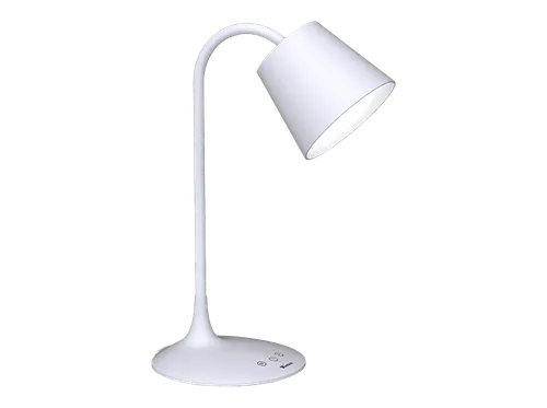 Lámpara - Muvit iO MIOLAMP004, Sobremesa, 6W, 2700-6500K, Wi-Fi, 24 LEDs , 1200 lx, Blanco