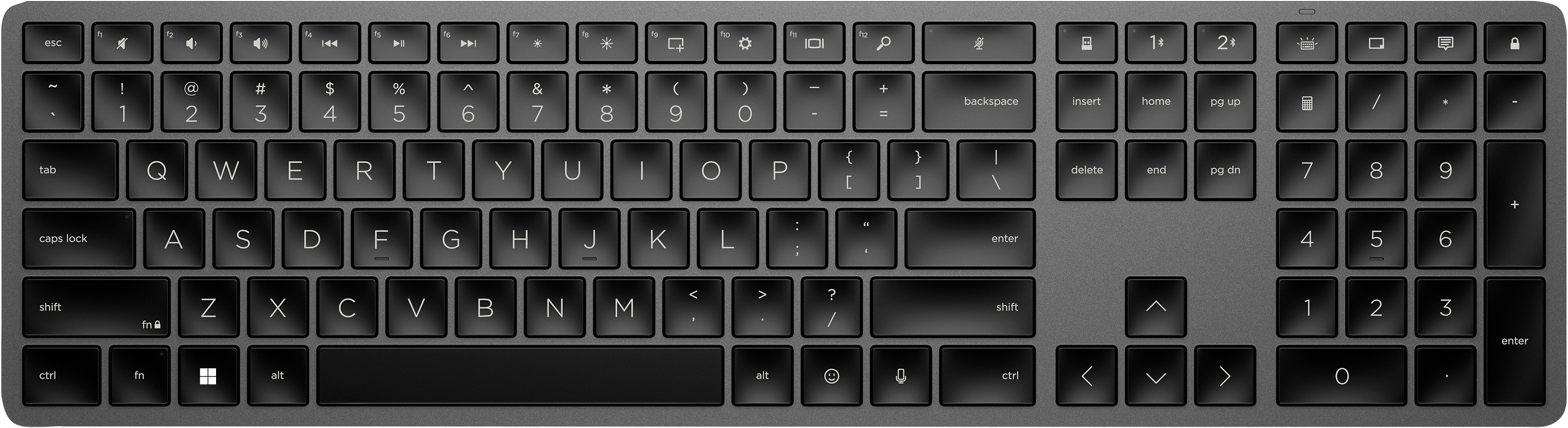 Teclado inalámbrico HP 975 programable - receptor USB + 3Z726AA#ABB