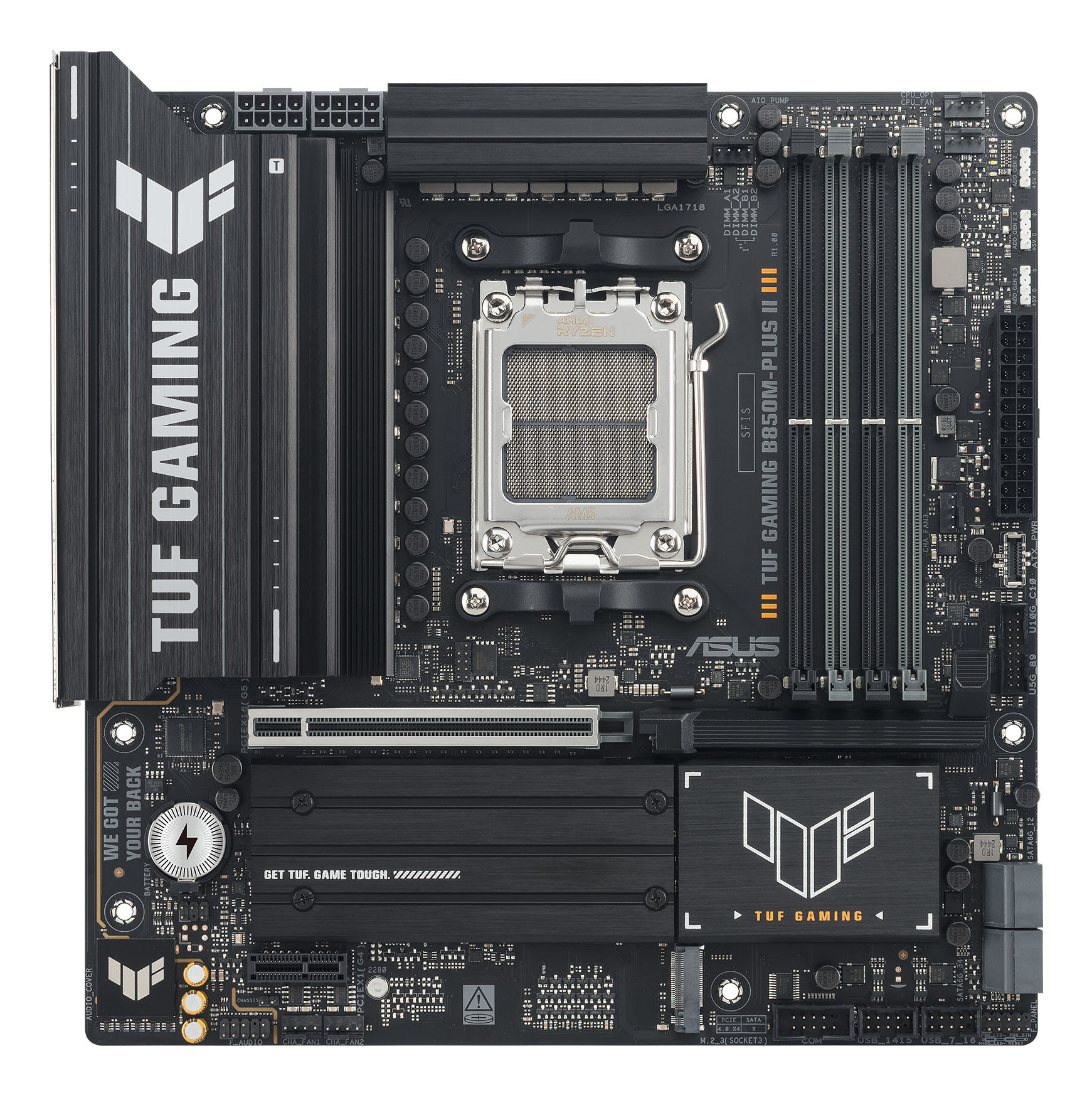 ASUS TUF GAMING B850M-PLUS II AMD B850 Zócalo AM5 90MB1MT0-M0EAY0