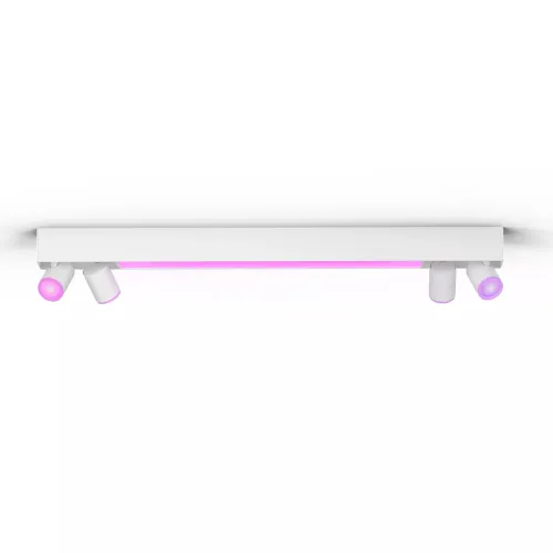 Philips Hue White & Color Ambiance Plafón Centris De Cuatro Focos Blanco
