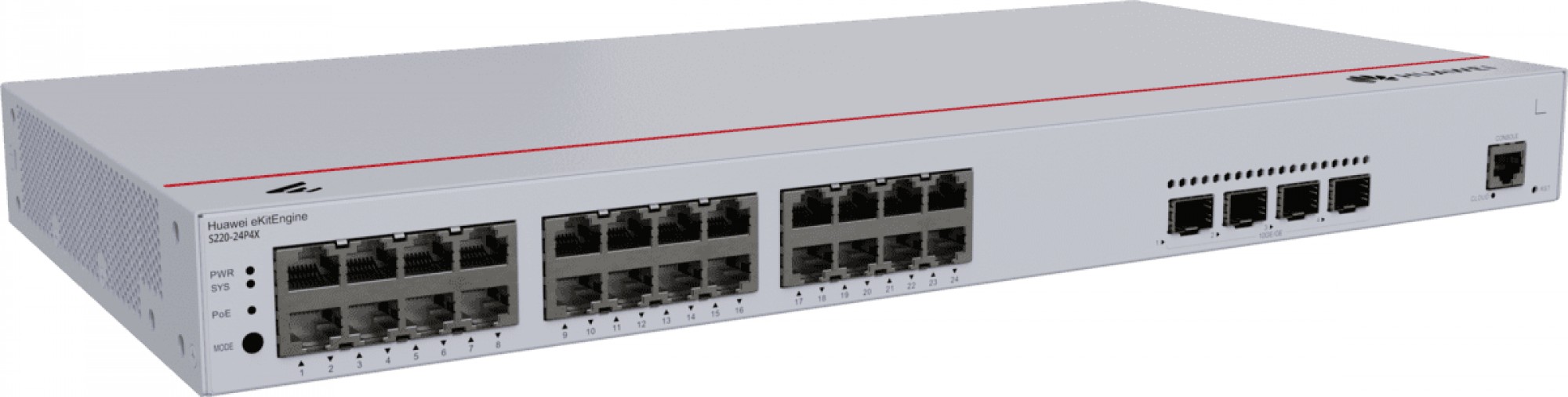 HUAWEI eKit S220 Series S220-24P4X Gestionado L2 Gigabit 98012376