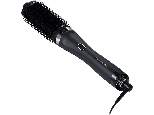 Cepillo alisador - ghd Duet Blowdry, Temperatura constante de 120ºC, Todo tipo Cabello, Negro