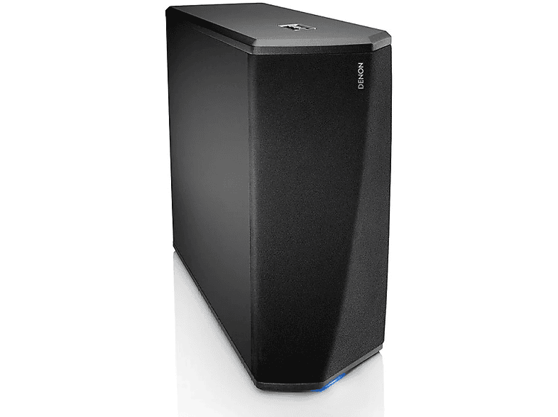 Subwoofer - Denon DSW-1H, Inalámbrico, Acoustic System, HEOS Built-In, USB, Entrada analógica, Negro