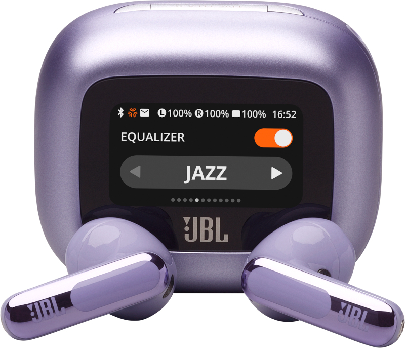 AURICULARES DE BOTON JBL LIVE FLEX 3 PURPLE BLUETOOTH