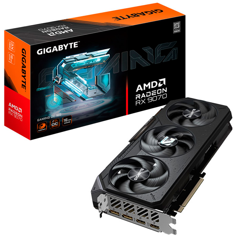 Gigabyte Radeon RX 9070 Gaming OC 16GB GDDR6