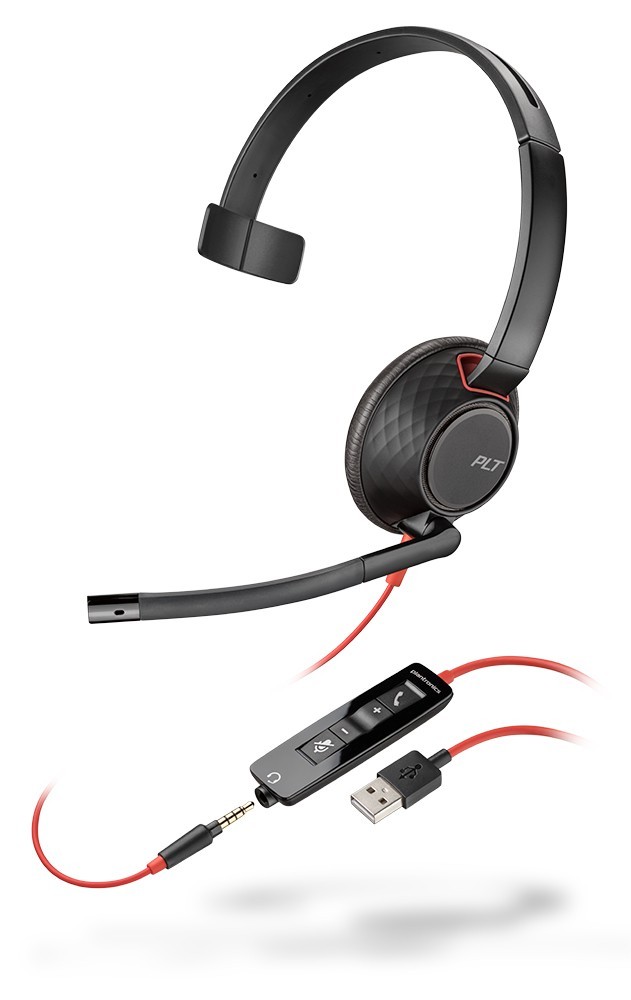 POLY Blackwire 5210 Auriculares Alámbrico Diadema 207577-201
