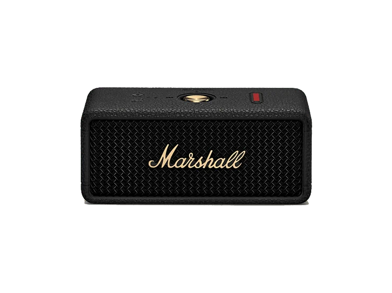 Altavoz inalámbrico - Marshall EMBERTON III, 76 W, Bluetooth, Autonomía 32 h, Micrófono, Black and Brass