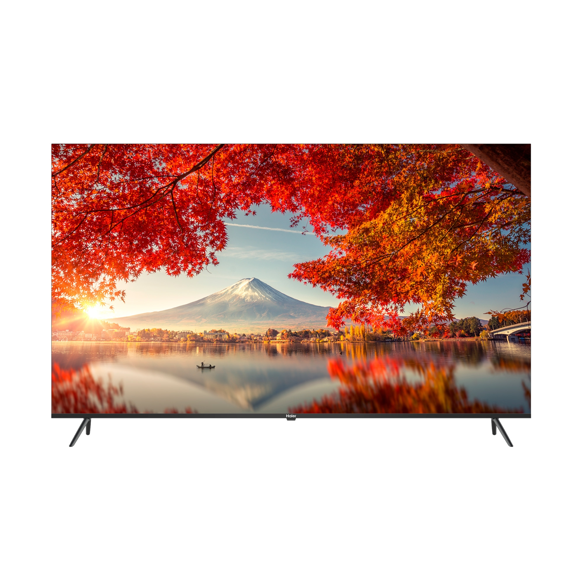 TV LED 55" - Haier K80 Series H55K800UX, Direct 4K HDR10, Google TV, Dolby Audio, Negro
