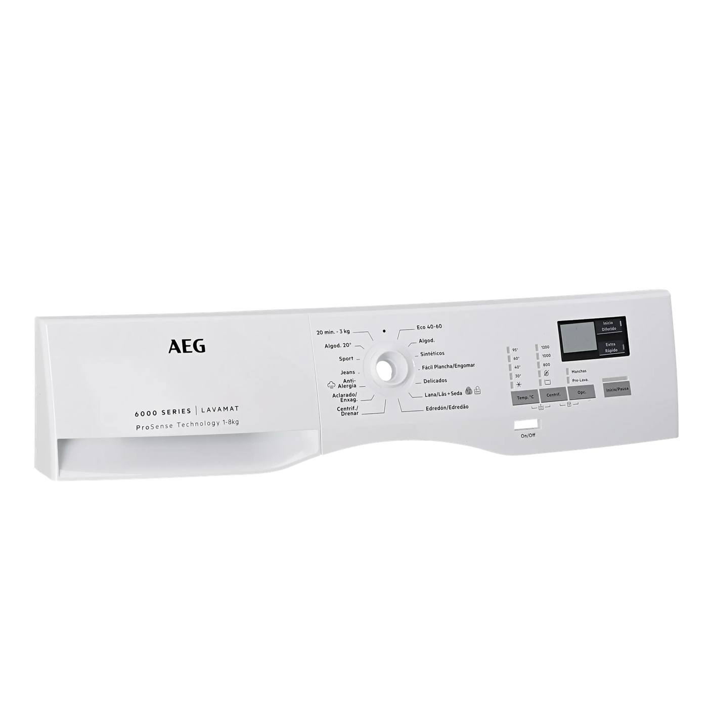 AEG panel mandos, blanco, AEG, ES,PT 140275178014
