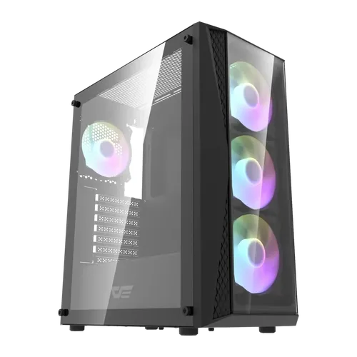 Caja PC Darkflash DK352 Plus Cristal Templado Lateral y Frontal ATX Negro