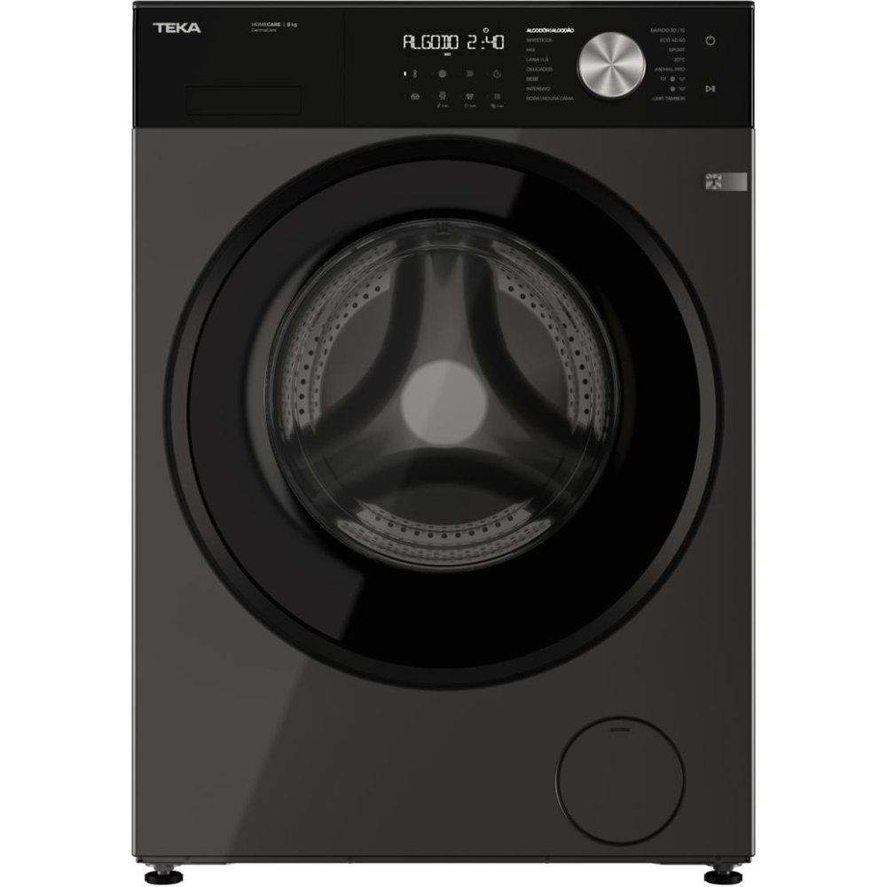Teka - Lavadora Teka con 9kg de capacidad y 16 programas WM 40945 DINOX.