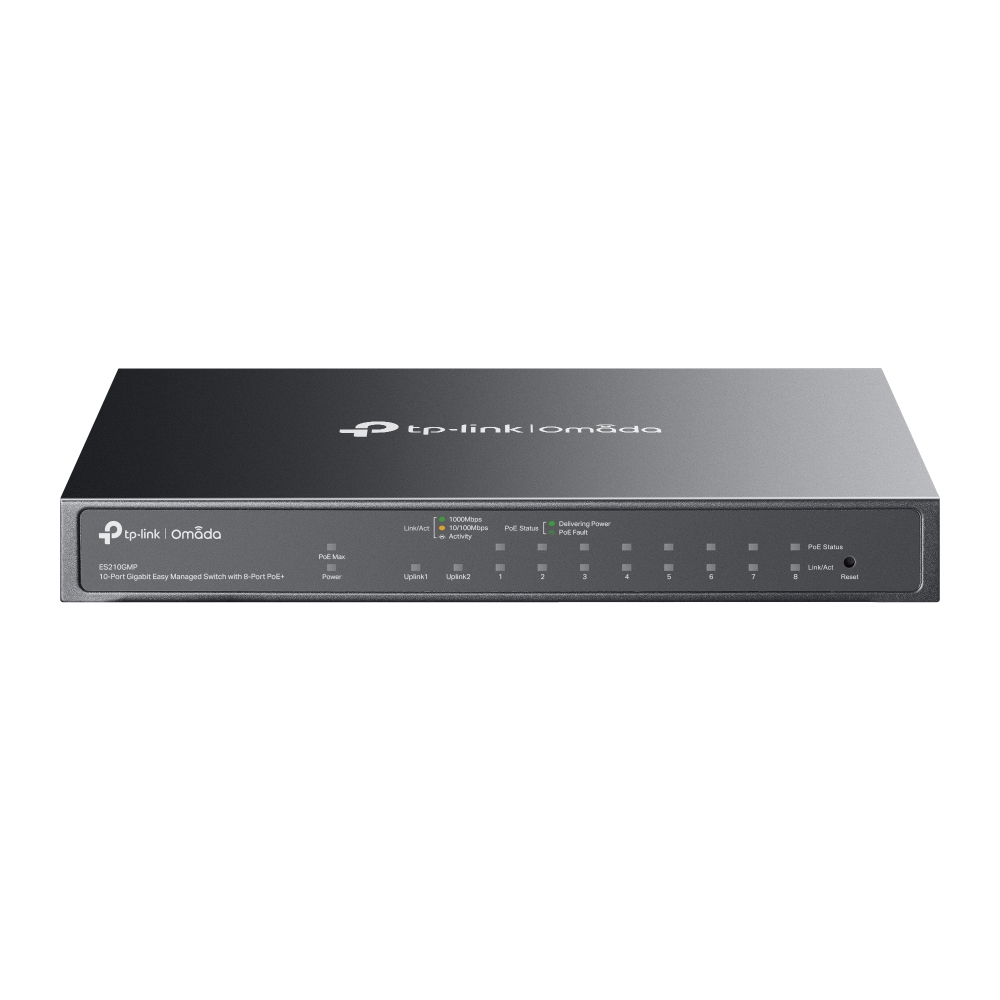 TP-Link ES210GMP Switch 10xGE (8xPoE+) ES210GMP