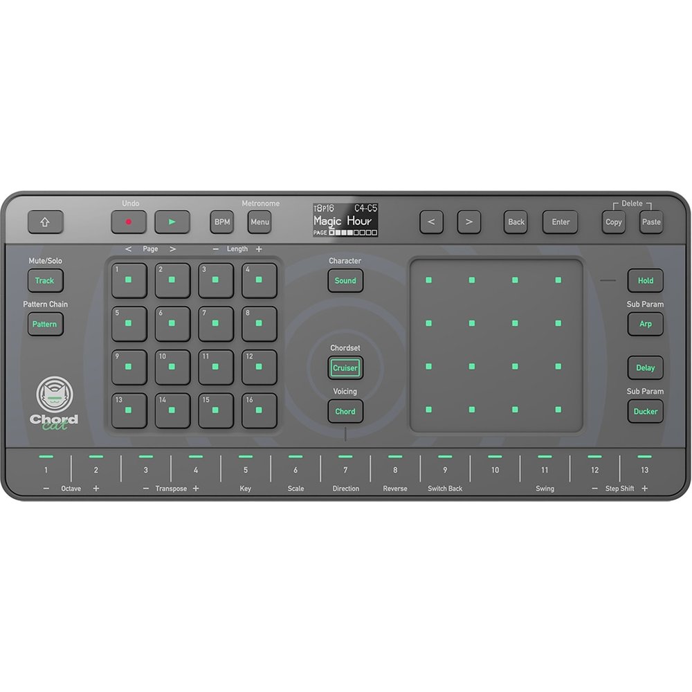 AlphaTheta - Groovebox de 8 pistas para DJ AlphaTheta CHORDCAT.