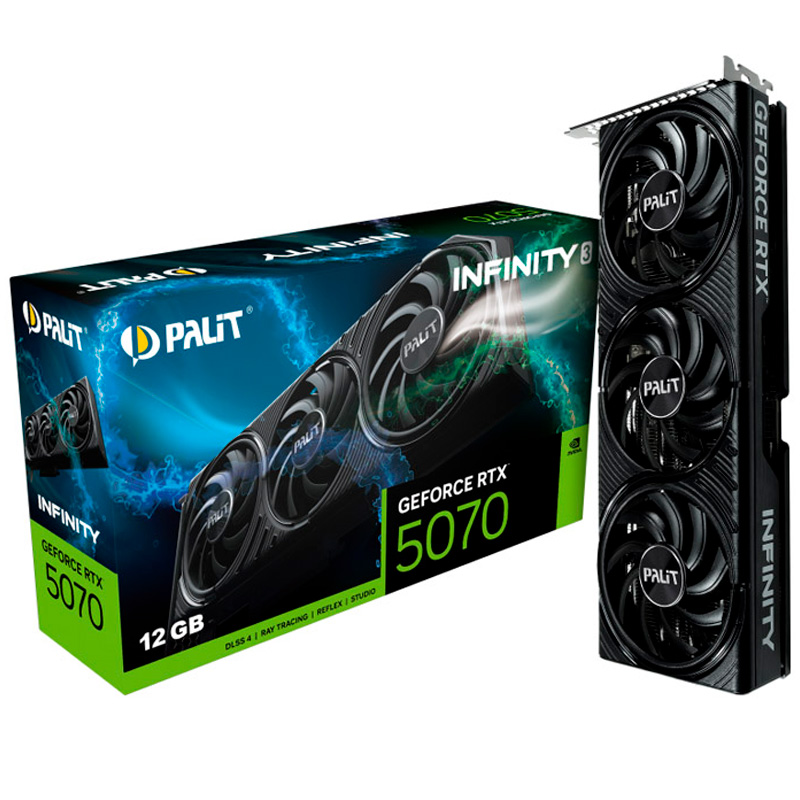 Palit GeForce RTX 5070 Infinity 3 12GB GDDR7 DLSS4