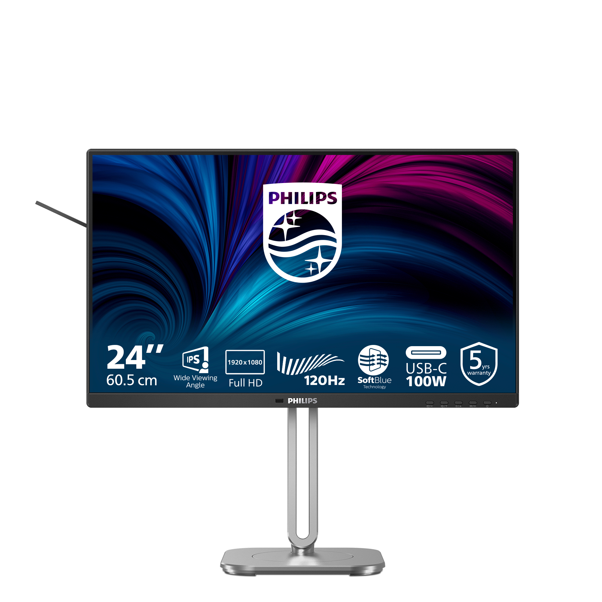 Philips 4000 series 24B2U4301/00 pantalla para PC 60,5 cm 24B2U4301/00