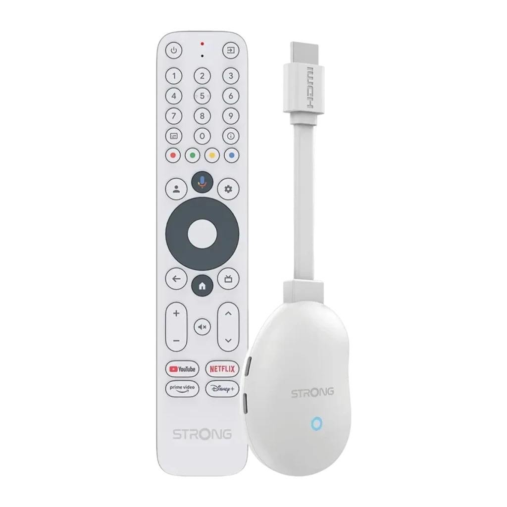 Reproductor Multimedia Strong 2GB/8GB Blanco WiFi 6 4K Ultra HD Android 12 LEAP-NEVE