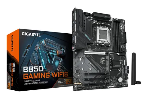 GIGABYTE B850 GAMING WIFI6 AMD B850 Zócalo AM5 ATX B850 GAMING WF6