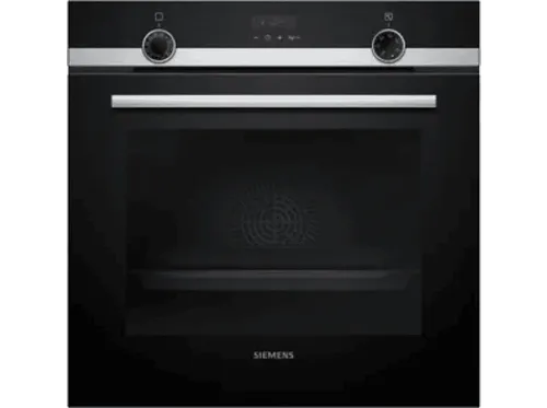 Horno - Siemens HB574AER3, IQ300, Multifunción, Pirolítico, 71 l, 60 cm, HumidClean, perfectCooking 3D, Inox