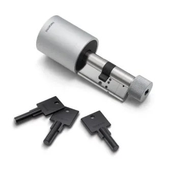 Cerradura electrónica - Netatmo NDL-EC, Inteligente, iOs y Android, Plata