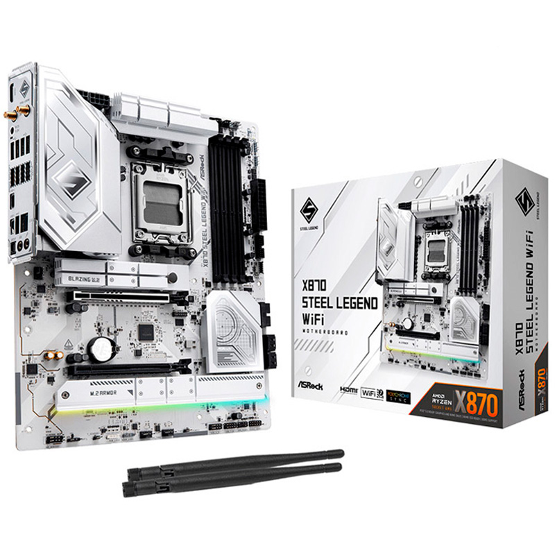 ASROCK AMD X870 Steel Legend WiFi Socket AM5