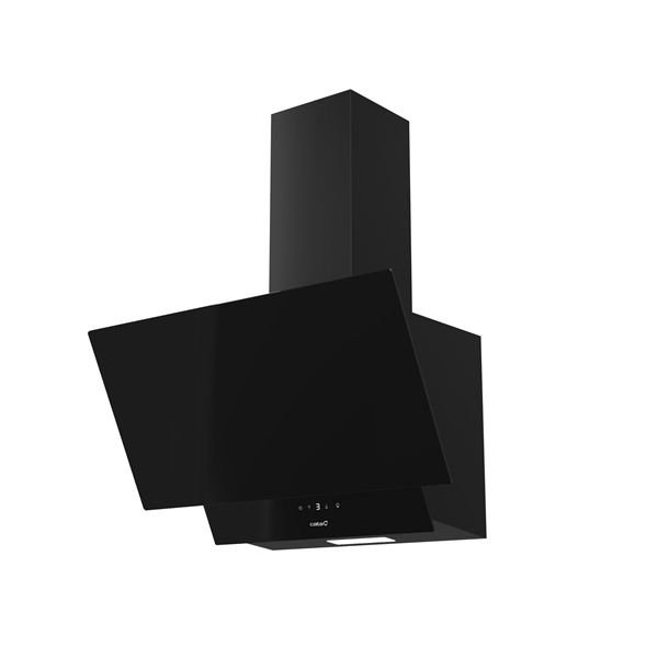 CAMPANA CHIMENEA CATA JUNO 6000 GBK ANCHO 60 CM NEGRA