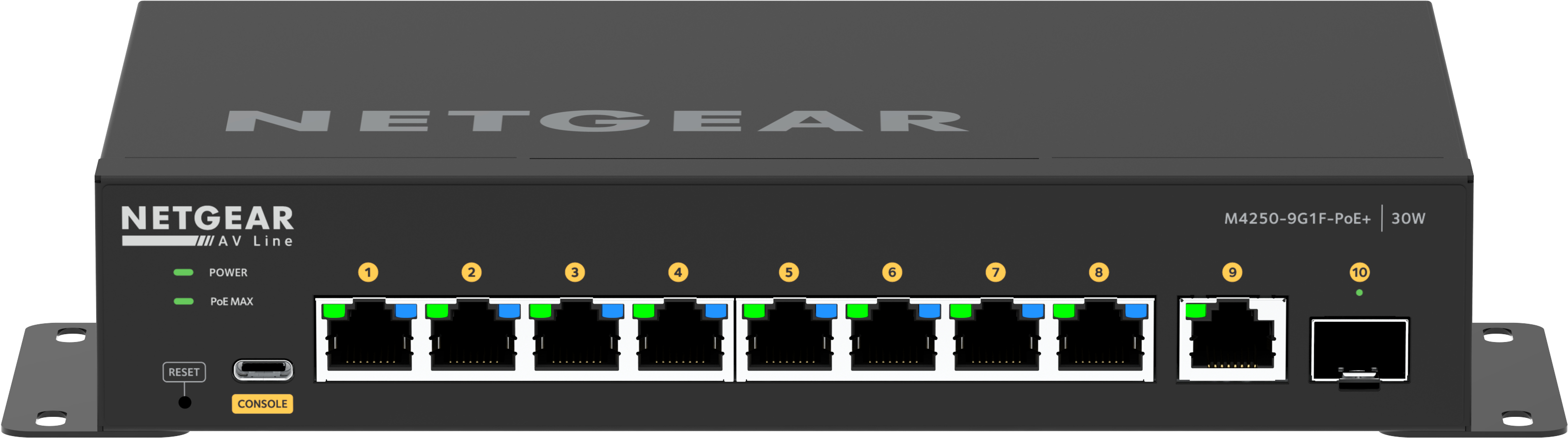 NETGEAR GSM4210PD-100EUS switch Gestionado L2/L3 GSM4210PD-100EUS