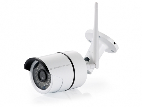CAMARA IP CONCEPTRONIC JARETH03W 1080P QR LED EXTERIOR / INTERIOR WIFI CLOUD COMPATIBLE CON ALEXA