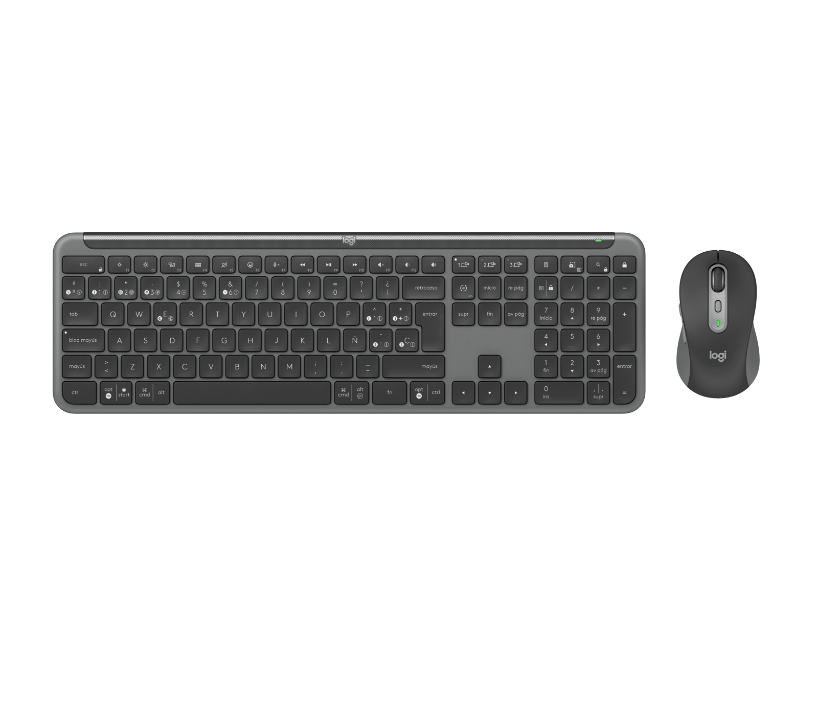 Logitech Signature Slim MK950 Negro