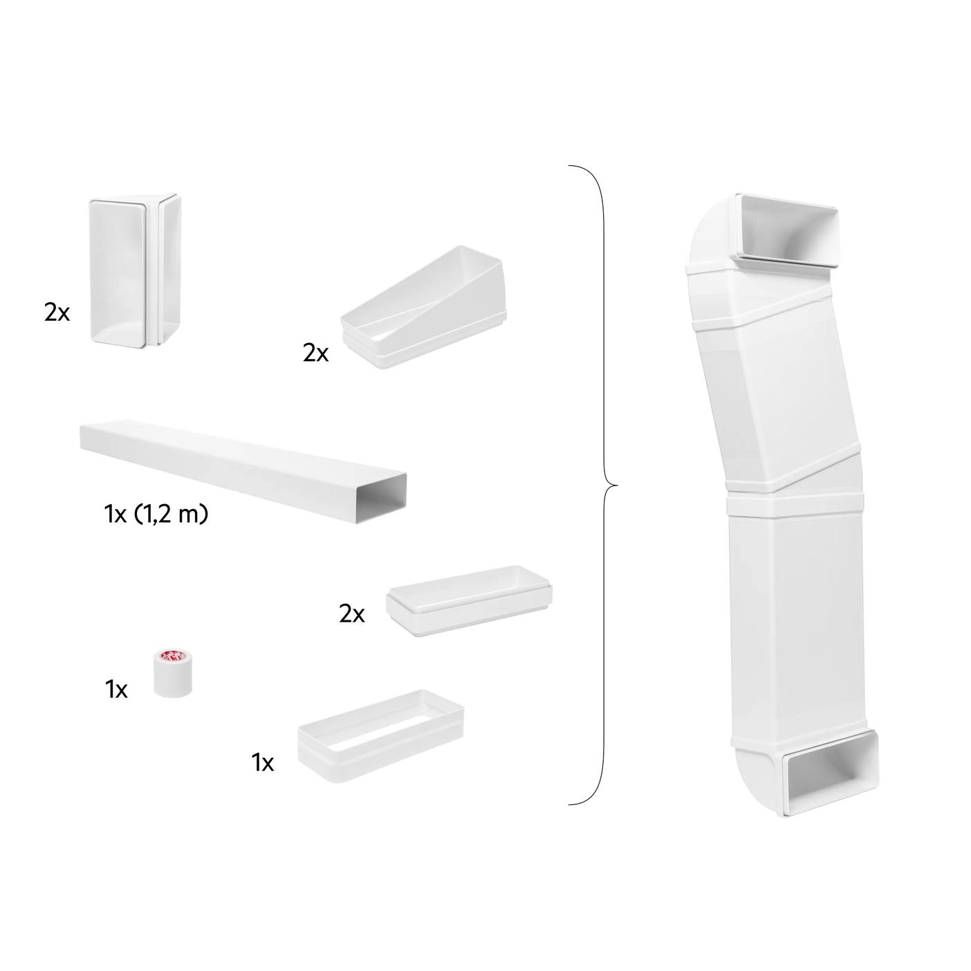 AEG Kit de instalación para placas de inducción ComboHob 9029866143