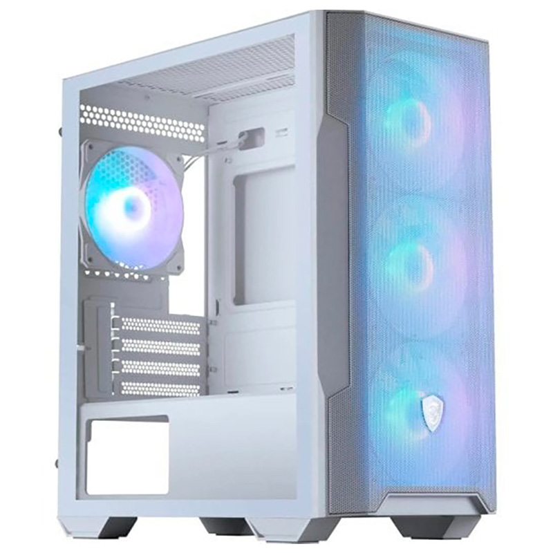 CAJA GAMING MSI MAG FORGE M100R mATX ARGB BLANCA
