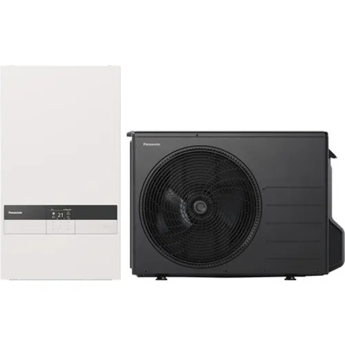 Panasonic - Kit de aerotermia Panasonic Bi-bloc generación K monofásica, Calefacción y refrigeración, R 32 -KIT-WC03K3E5.
