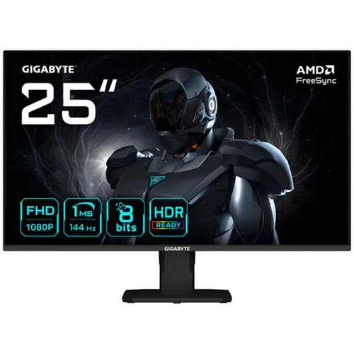 Gigabyte GS25F14 25" FHD SS-IPS 144Hz 1ms HDR AMD FreeSync EK