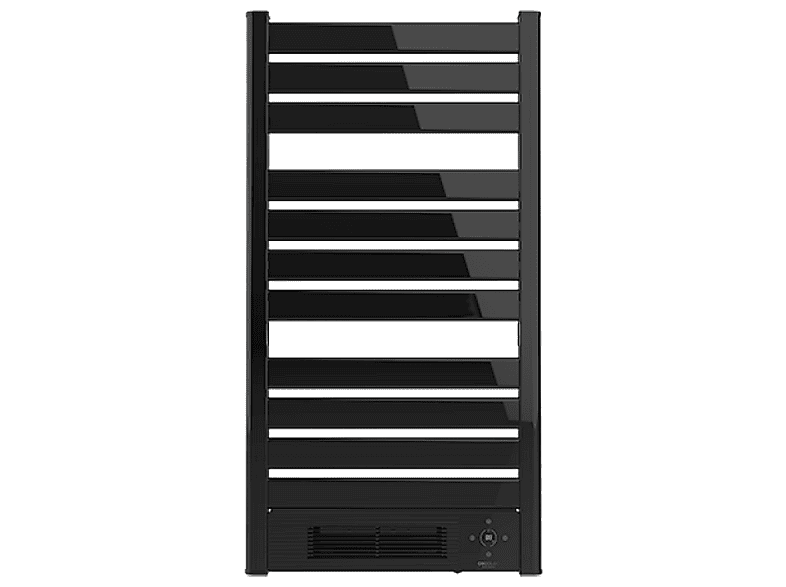 Toallero eléctrico - Cecotec Warm 9790 Ceramic Towel, 2000 W, Pantalla LED, Temporizador, Negro