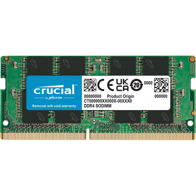 Crucial 16GB 1x16GB 3200M Hz CL22 SoDIMM Tray