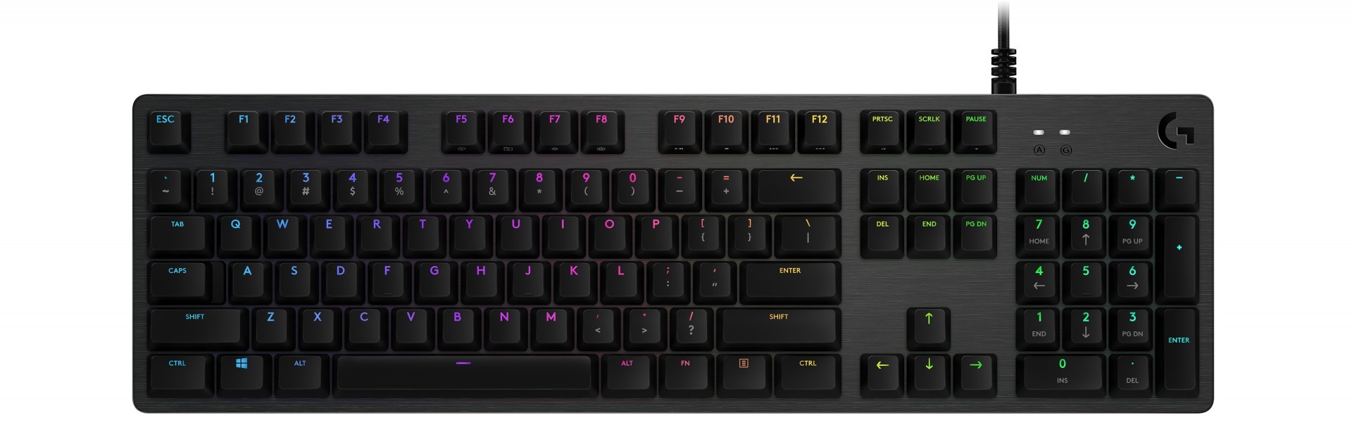 Logitech 920-009350 G512 Carbon Inglés británico (QWERTY) 920-009350