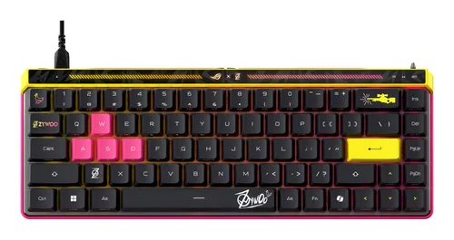 Asus ROG Falchion Ace HFX ZywOo Edition RGB Conmutadores Magnéticos ROG HFX Layout US / Inglés Negro