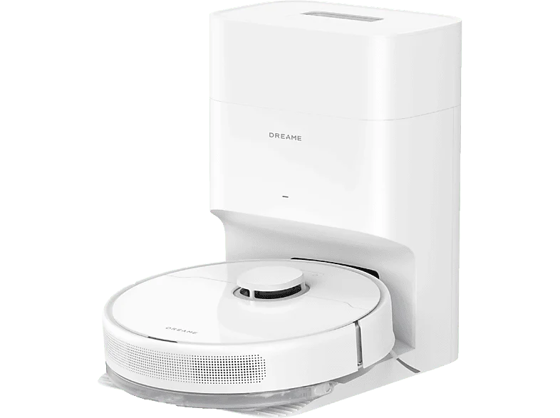 Robot aspirador - Dreame D10 Plus Gen 2, 6000 Pa, 400 ml Depósito de polvo, 150 min Autonomía, Friega , 5200mAh, Blanco