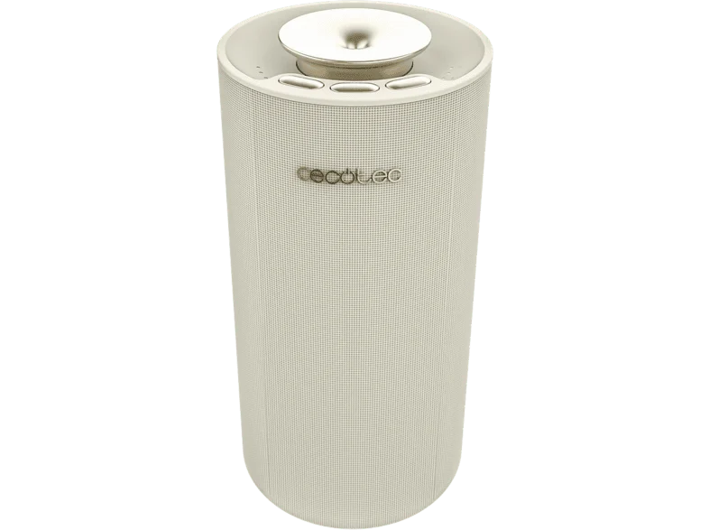 Humidificador - Cecotec PureAroma 3000 Sound Expert, Altavoz Bluetooth, 10 ml, Temporizador 8 h, 3 intensidades y luces LED, Blanco