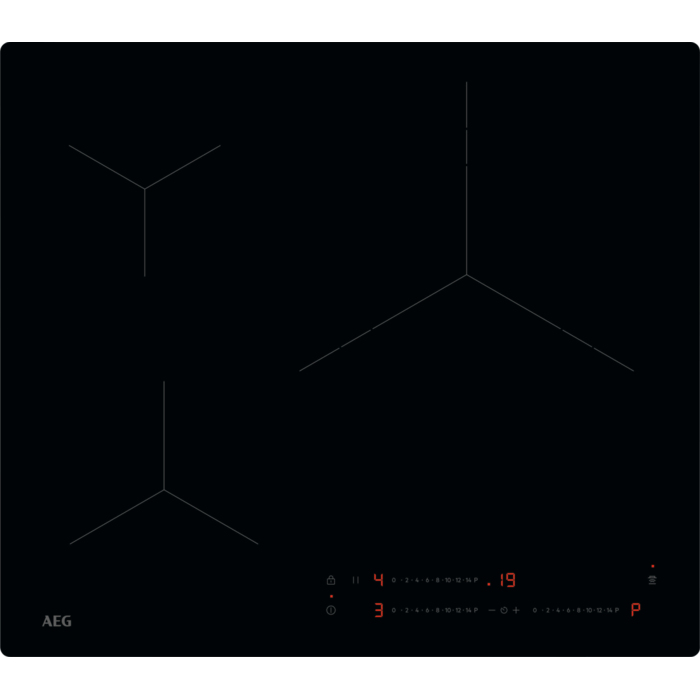 AEG Placa de inducción Serie 6000 Induction de 60 cm TO63IV00IB