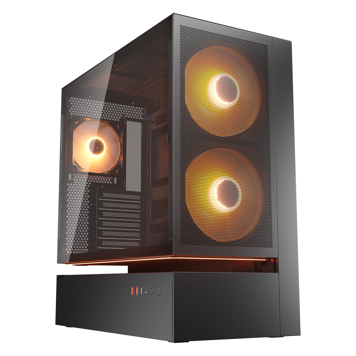 Cougar Caja Semitorre CFV235 Mesh Black