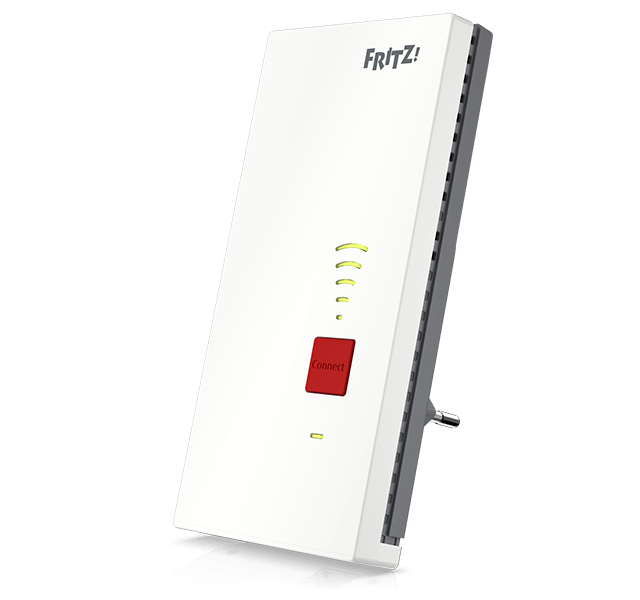 AVM FRITZ!Repeater 2400 International Repetidor Wi-Fi AC+N, Doble banda con puerto LAN Gbit