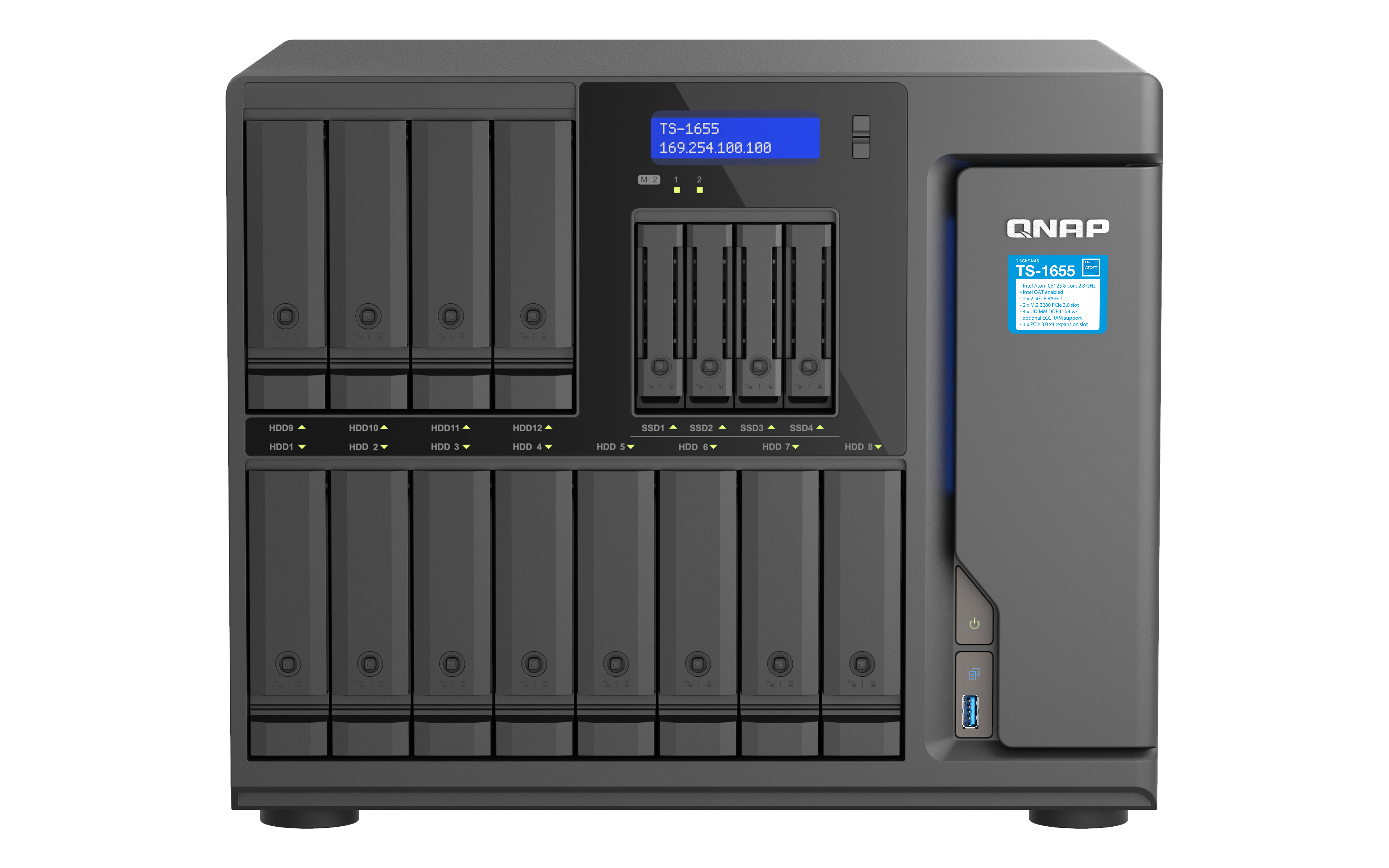 QNAP TS-1655 16 Bahías SATA 6Gb/s