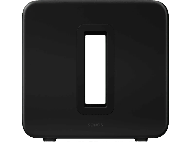 Altavoz inalámbrico - Sonos Sub 4, Bajos Profundos, Subwoofer, Negro