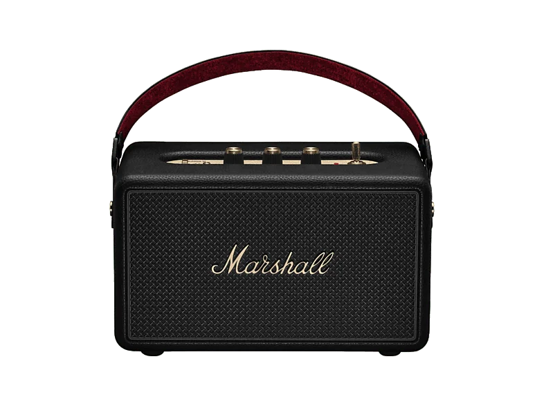 Altavoz bluetooth - Marshall Kilburn III, 90W, Bluetooth, 50h Autonomía, IP54, Black and Brass