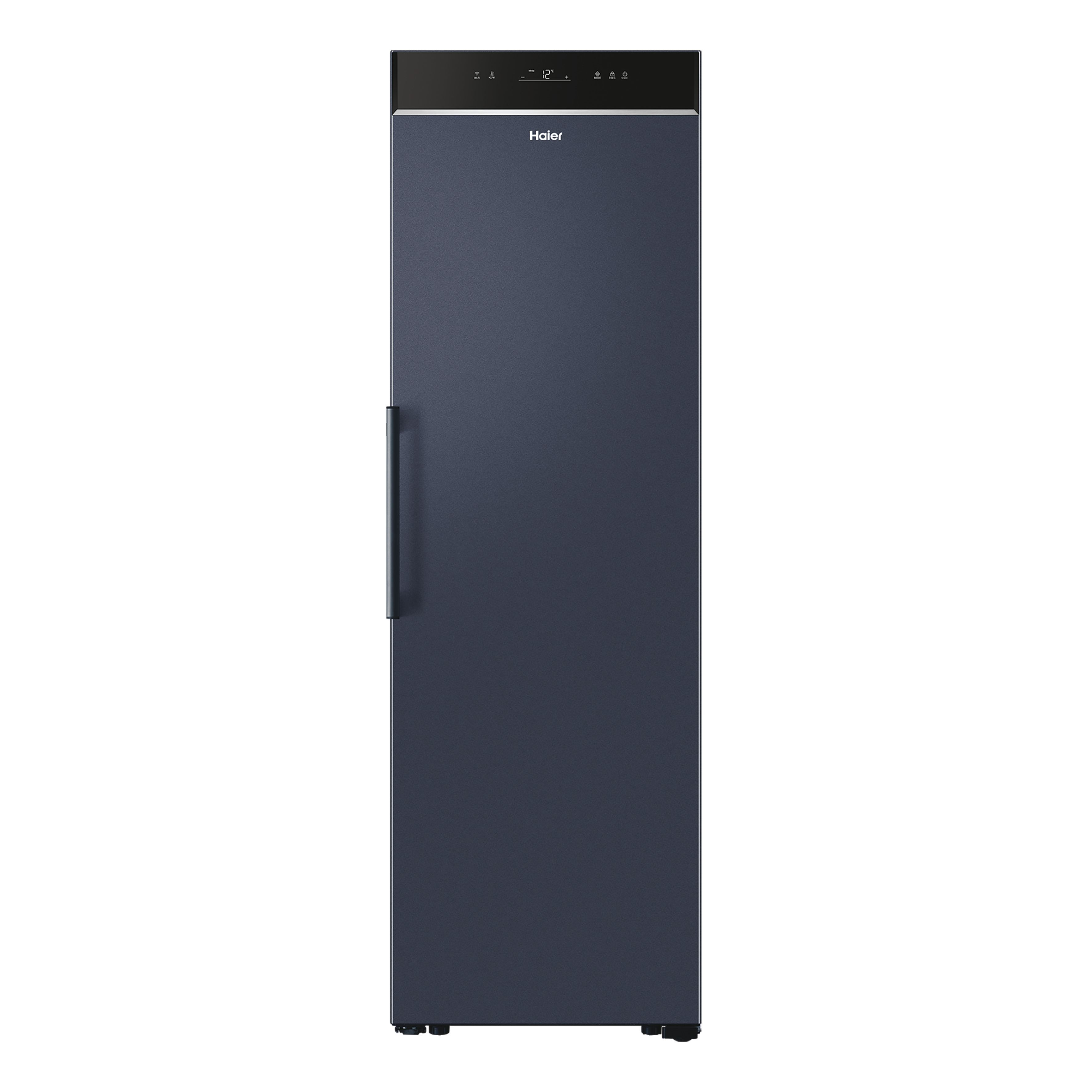 Vinoteca - Haier HWS247FAH1 Wine Cave 60 Series 7, Temperatura 5 20 grados, 247 botellas, Iluminación LED 3D, Wi-Fi, Negro