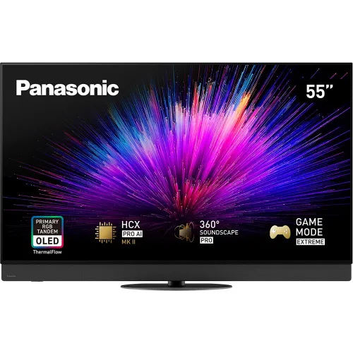 Panasonic - TV RGB OLED 139 cm (55") Panasonic TV-55Z95BEG, UHD 4K, Tandem OLED Pro Cinema con Thermalflow.