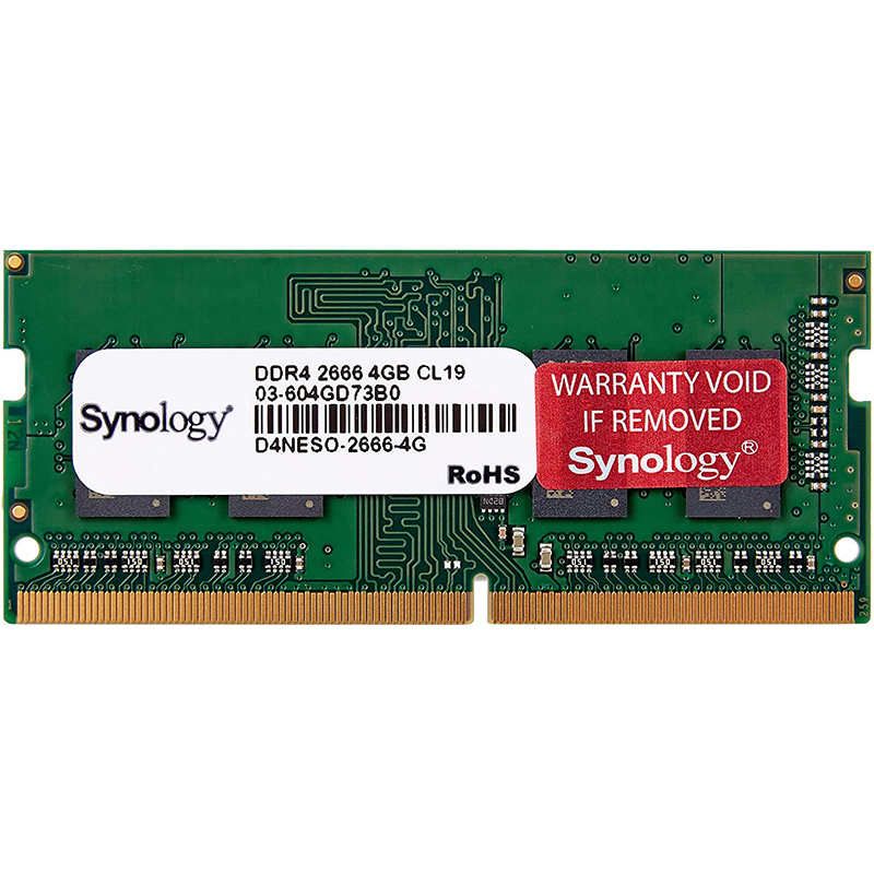 MEMORIA RAM SYNOLOGY 4GB DDR4 2666Mhz (1x4)