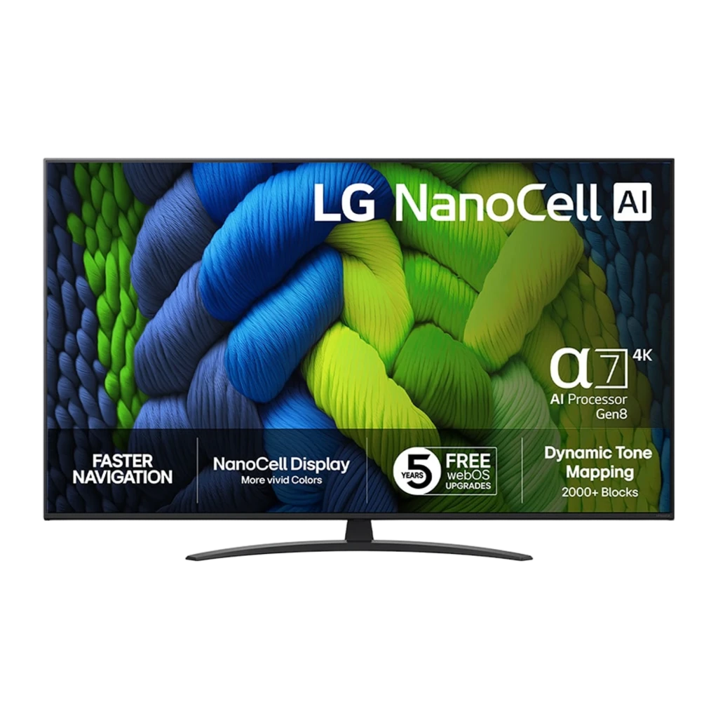 Lg 50Nano82a6b Televisor 50" 4K Ultra Hd Smart Tv